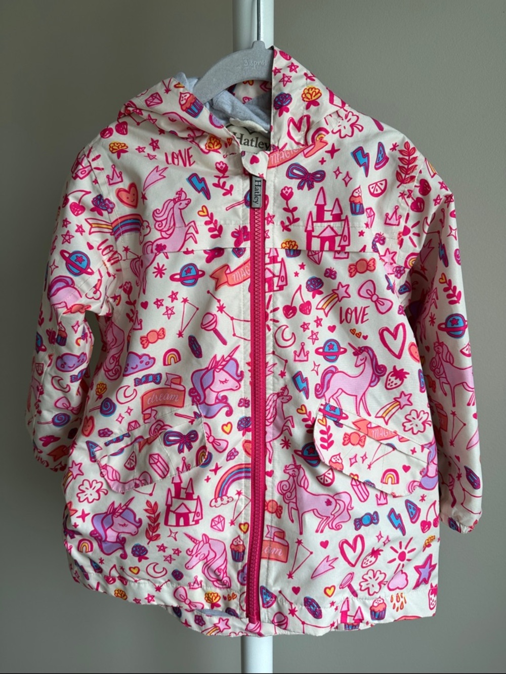 Hatley Rain Jacket Size 4